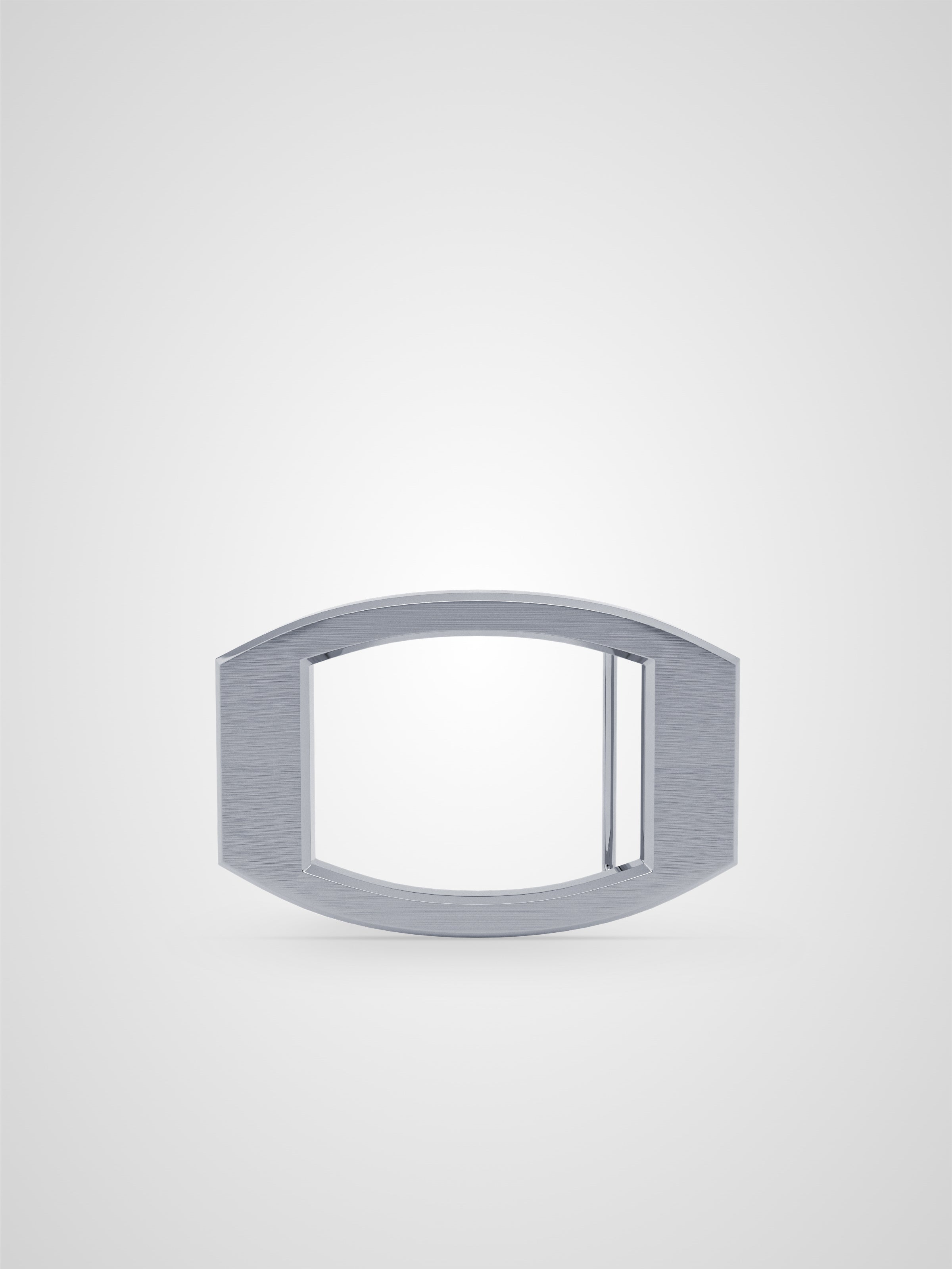 Boucle de ceinture Concorde brossée palladiée 32 mm