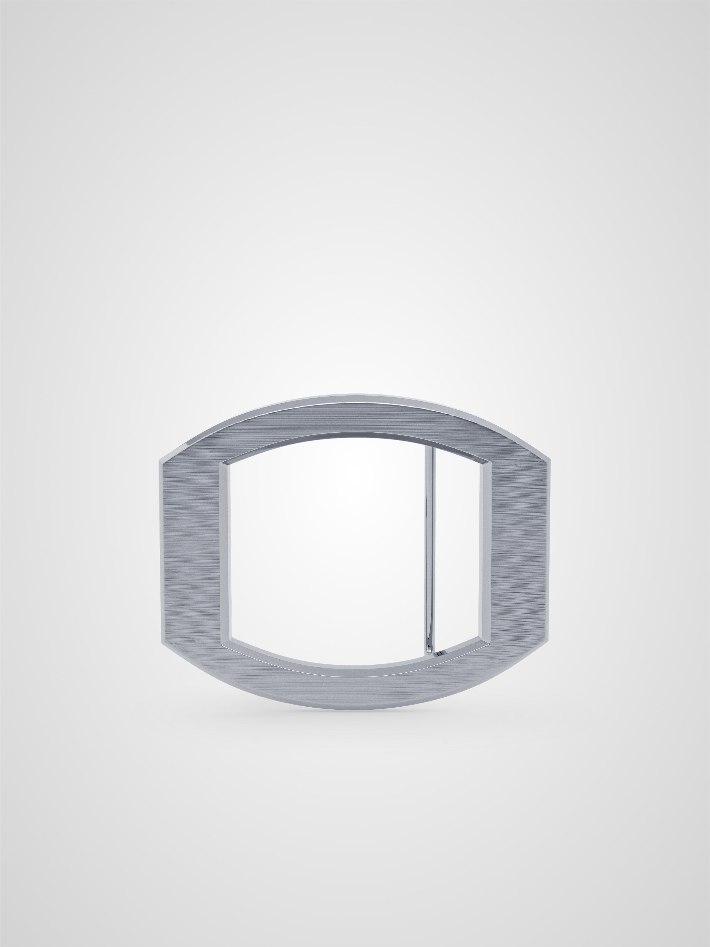 Boucle de ceinture Concorde brossée palladiée 38 mm